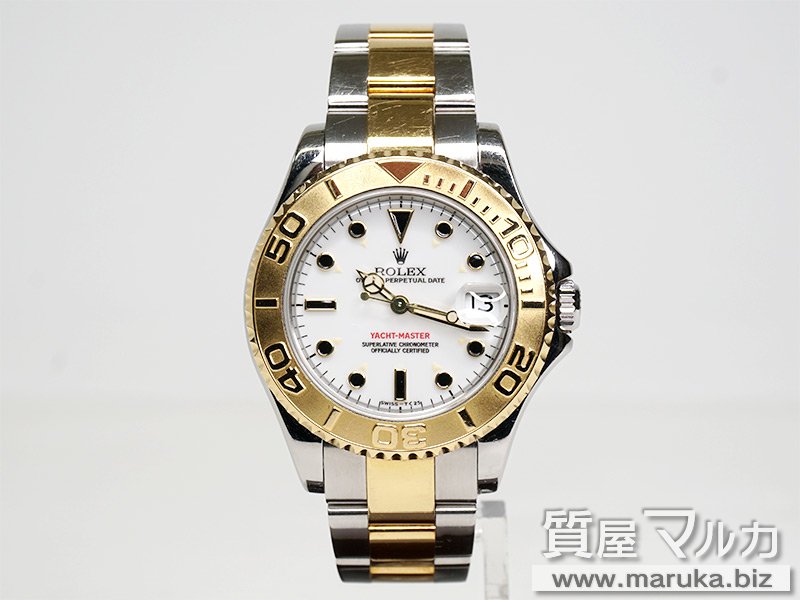 ロレックス ヨットマスター ボーイズ 168623 付属品なしの買取・質預かり|大阪の質屋マルカ