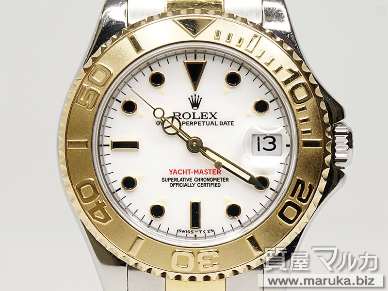 ロレックス ヨットマスター ボーイズ 168623 付属品なしの買取・質預かり|大阪の質屋マルカ