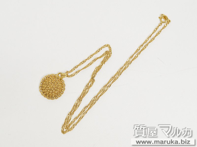 純金刻印 ペンダント ネックレスの買取・質預かり｜大阪の質屋マルカ