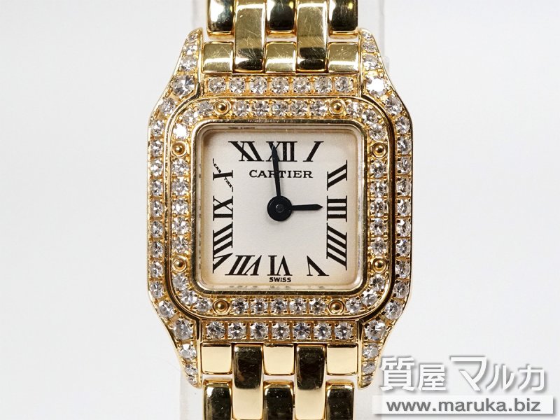 カルティエ ミニパンテール YG WF3141B9の買取・質預かり|大阪の質屋マルカ