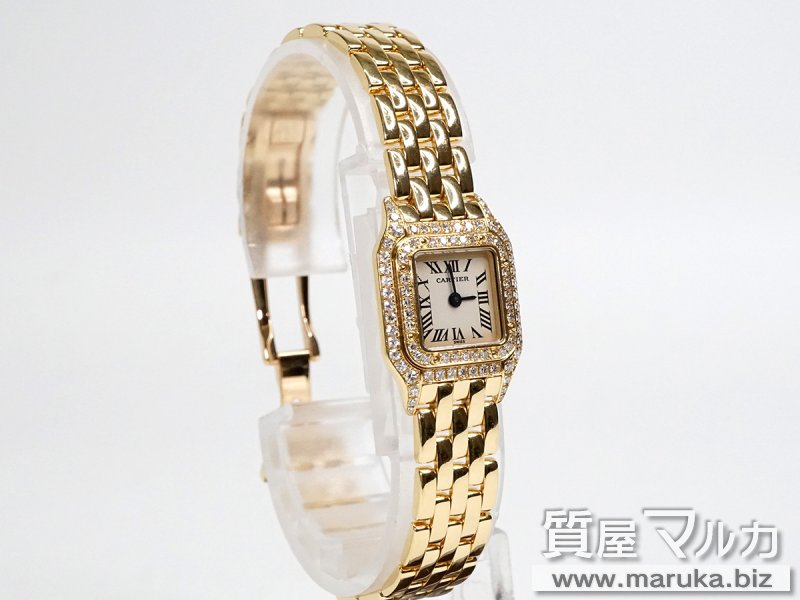 カルティエ ミニパンテール YG WF3141B9の買取・質預かり|大阪の質屋マルカ