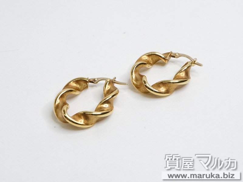 750イタリー刻印 ピアス 3.3gの買取・質預かり|大阪の質屋マルカ