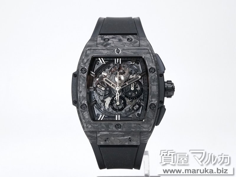 ウブロ スピリットオブビッグバン カーボン 641.QK.0110.RX.YOSの買取・質預かり｜大阪の質屋マルカ