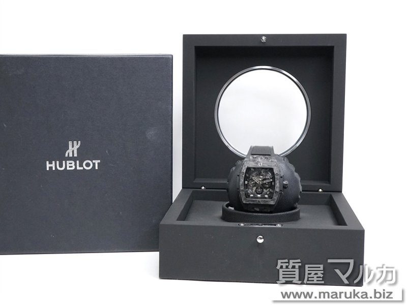 ウブロ スピリットオブビッグバン カーボン 641.QK.0110.RX.YOSの買取・質預かり｜大阪の質屋マルカ