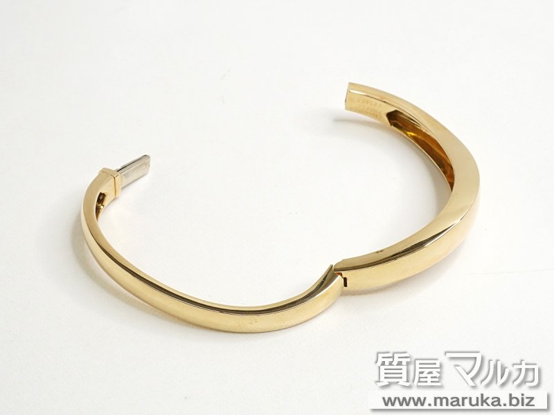 ショーメ 750YG バングルの買取・質預かり｜大阪の質屋マルカ