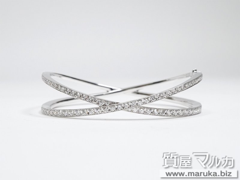 グラフ キス バングル パヴェダイヤモンド RGB436の買取・質預かり｜大阪の質屋マルカ