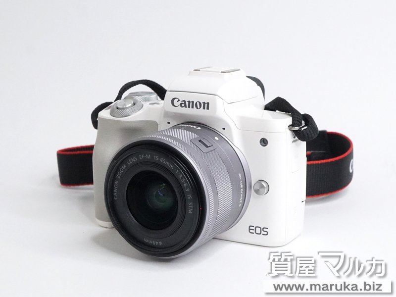 キヤノン カメラ EOS Kiss M ダブルズームキットの買取・質預かり｜大阪の質屋マルカ