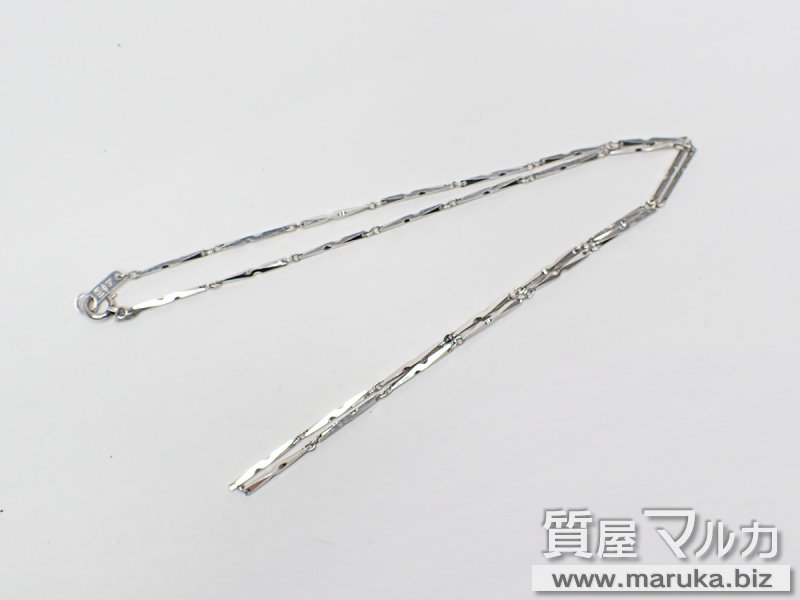 Pt850 切子デザインネックレス 7.0gの買取・質預かり｜大阪の質屋マルカ