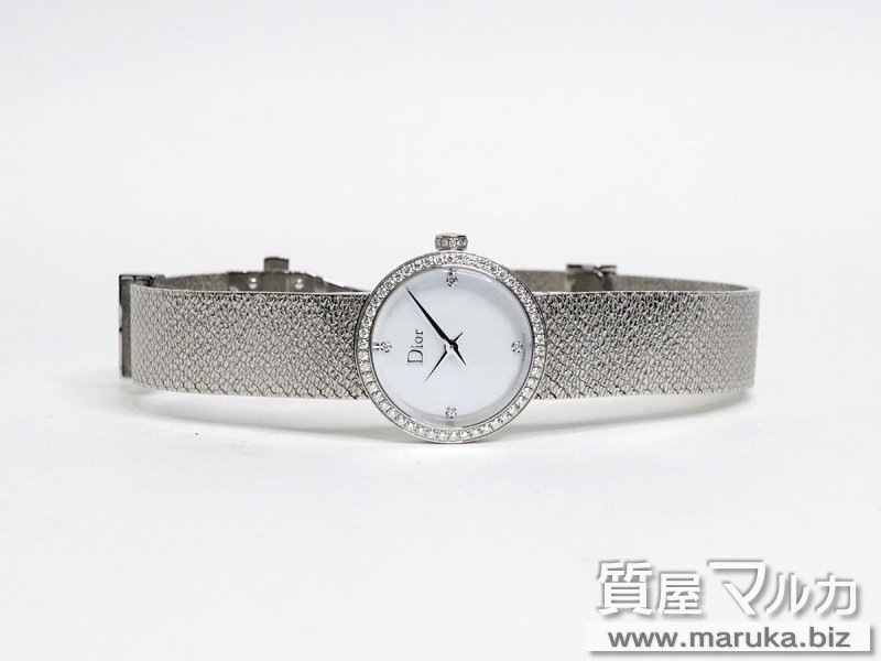 ディオール ラ デ ドゥ ディオール SS Qz CD047111の買取・質預かり|大阪の質屋マルカ