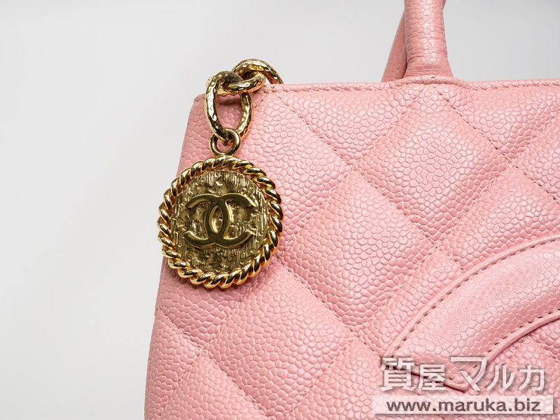 シャネル 復刻トート キャビア ピンクの買取・質預かり|大阪の質屋マルカ