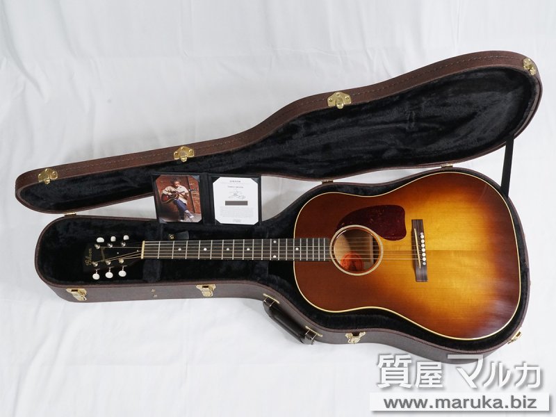 ギブソン アコースティックギター CustomShop Tamio Okuda J-45の買取・質預かり｜大阪の質屋マルカ