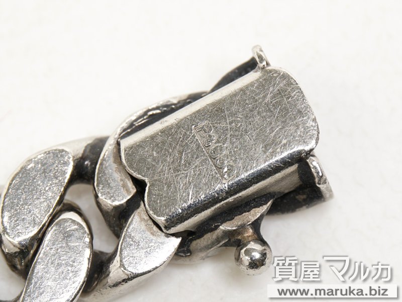 Pt850 二面喜平ブレスレット 45.2gの買取・質預かり｜大阪の質屋マルカ