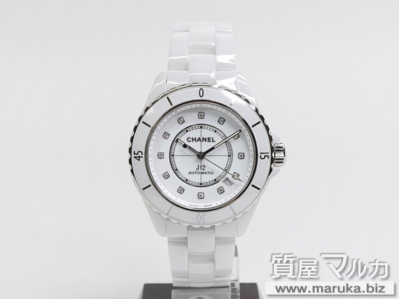 シャネル J12 38mm 自社ムーブメント H5705の買取・質預かり|大阪の質屋マルカ