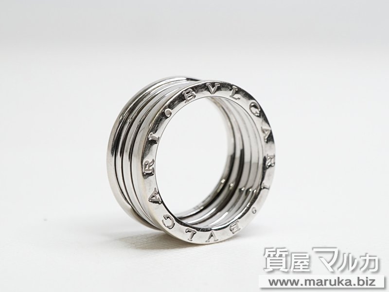 ブルガリ B-ZERO1リング 750WGの買取・質預かり｜大阪の質屋マルカ