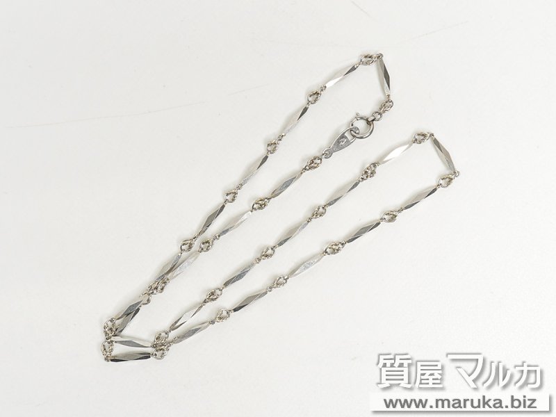 Pt850 切子ネックレス 10.1gの買取・質預かり|大阪の質屋マルカ