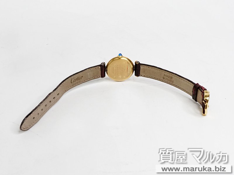 カルティエ マストコリゼ ヴェルメイユ Qzの買取・質預かり｜大阪の質屋マルカ