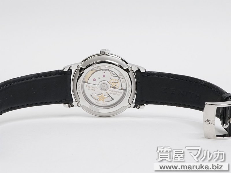 ゼニス クラシック SS+革ベルト 03.2290.679の買取・質預かり|大阪の質屋マルカ