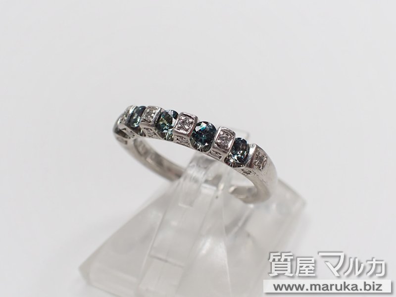 Pt900 アレキサンドライト リングの買取・質預かり|大阪の質屋マルカ