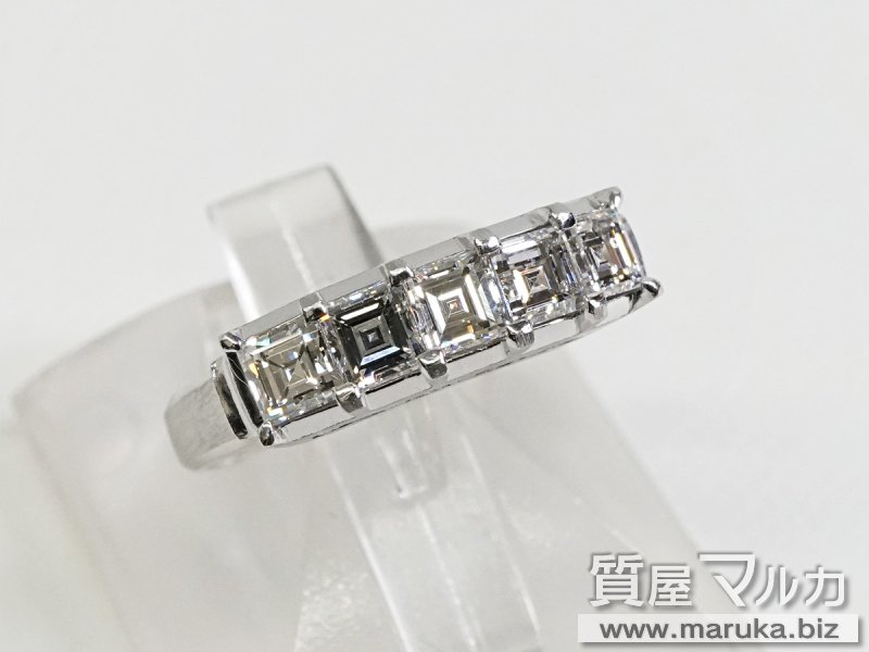 ダイヤモンド 1.0ct 一文字リングの買取・質預かり|大阪の質屋マルカ
