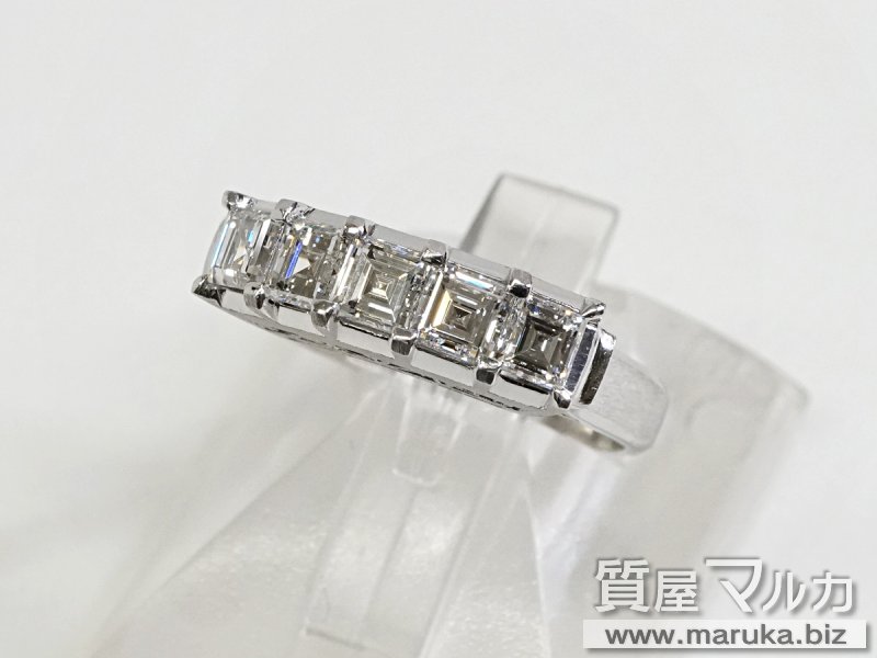 ダイヤモンド 1.0ct 一文字リングの買取・質預かり|大阪の質屋マルカ