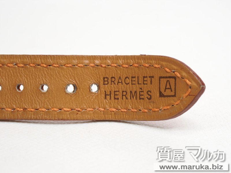 エルメス Hウォッチ SS/革ベルト クォーツ HH1.210の買取・質預かり|大阪の質屋マルカ