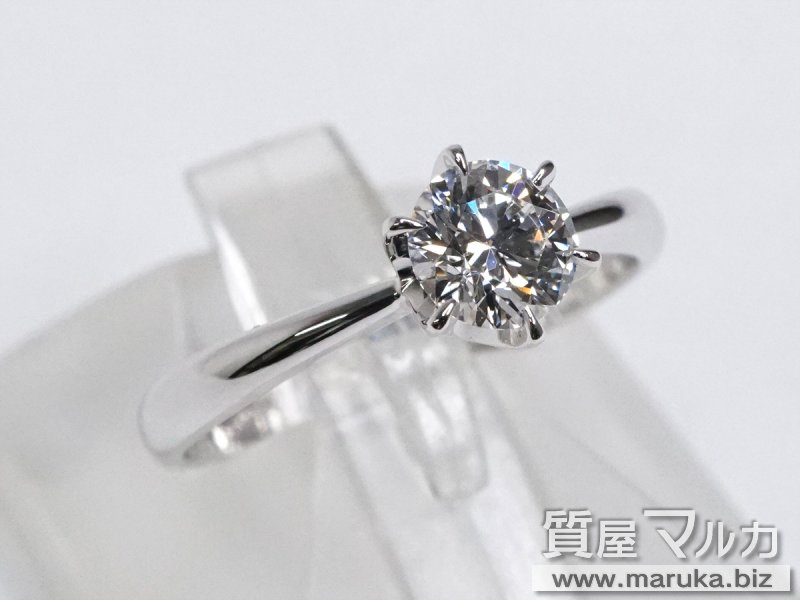 Pt900 タサキ ダイヤモンド0.52ct 立爪リングの買取・質預かり|大阪の質屋マルカ