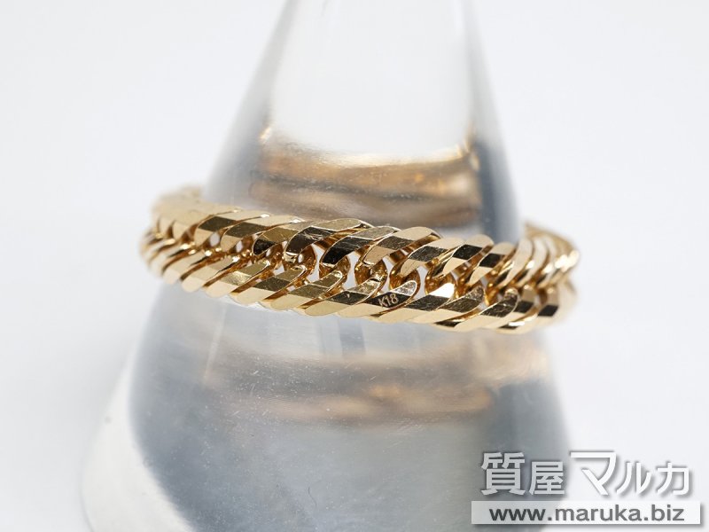 K18製 喜平リング 6.3gの買取・質預かり|大阪の質屋マルカ