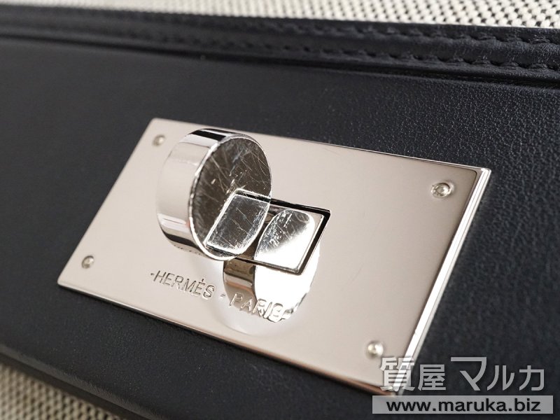 エルメス ヴァンキャトル35 トワルアッシュ/スイフト グレーの買取・質預かり|大阪の質屋マルカ