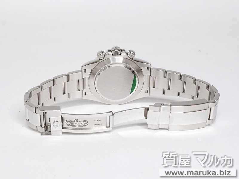 ロレックス デイトナ 黒文字盤 116520 箱保ありの買取・質預かり｜大阪の質屋マルカ