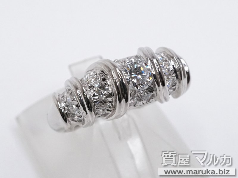 Pt900 ダイヤモンド 0.30ct ファッションリングの買取・質預かり|大阪の質屋マルカ