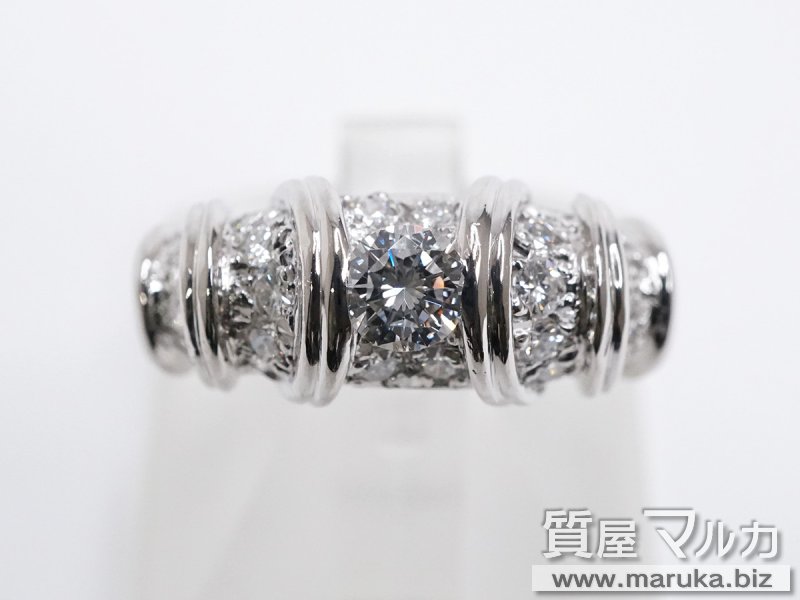 Pt900 ダイヤモンド 0.30ct ファッションリングの買取・質預かり|大阪の質屋マルカ