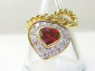 K18 ルビーリング｜川西市・雲雀丘の買取・質預かり｜質屋マルカ