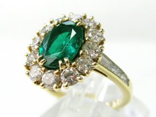 K18 エメラルドリング｜豊中市の買取・質預かり｜質屋マルカ