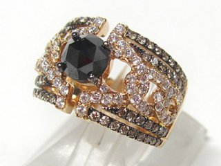 K18 ブラックダイヤリング｜宝塚市の買取・質預かり｜質屋マルカ