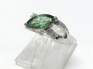 Pt トルマリンリング｜箕面市の買取・質預かり｜質屋マルカ