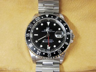 ロレックス  GMTマスター 黒ベゼル 16700｜箕面市の買取・質預かり｜質屋マルカ