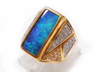 K18 オパールリング｜豊中市の買取・質預かり｜質屋マルカ