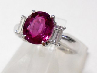 Pt ルビーリング｜箕面市の買取・質預かり｜質屋マルカ