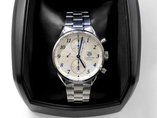 タグ ホイヤー カレラ ヘリテージ クロノグラフ シースルーバック CAS2111.BA0730 自動巻｜宝塚市の買取・質預かり｜質屋マルカ