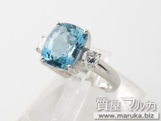 アクアマリン8ct リングの買取・質|質屋マルカ アクアマリン8ct リングの買取・質|質屋マルカ