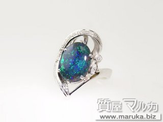 ボルダーオパール デザインリング｜西宮市・神戸市の買取・質預かり｜質屋マルカ