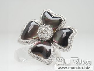 ダイヤモンド シェル ファッションリング｜千里中央の買取・質預かり｜質屋マルカ