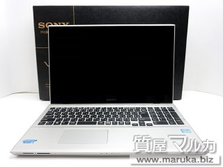 SONY  ノートパソコン VAIO Tシリーズ 2013年製｜池田市の買取・質預かり｜質屋マルカ