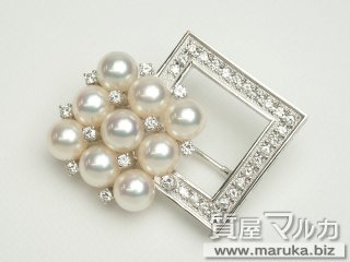 ミキモト K14WG パールブローチ｜川西市・雲雀丘の買取・質預かり｜質屋マルカ