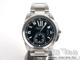 カルティエ  カリブル 黒文字盤 W7100016｜千里中央の買取・質預かり｜質屋マルカ