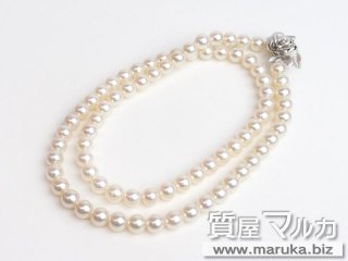 パール 7.5-8mm セミロングネックレス｜箕面市の買取・質預かり｜質屋マルカ
