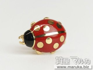 カルティエ  てんとう虫 YG ブローチ｜西宮市・神戸市の買取・質預かり｜質屋マルカ