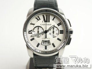 カルティエ  カリブル SS クロノグラフ W7100046｜豊中市の買取・質預かり｜質屋マルカ