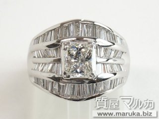 角ダイヤモンド 2.53ct リング GIA鑑定書付