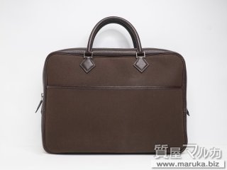 エルメス  プリュムドッグ40 こげ茶系